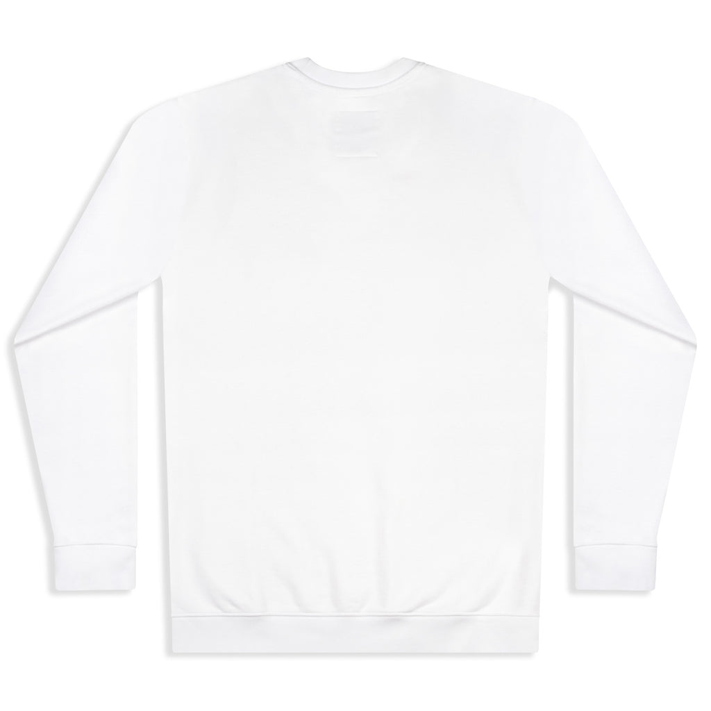 silverstick mens organic cotton sweat arugam white back