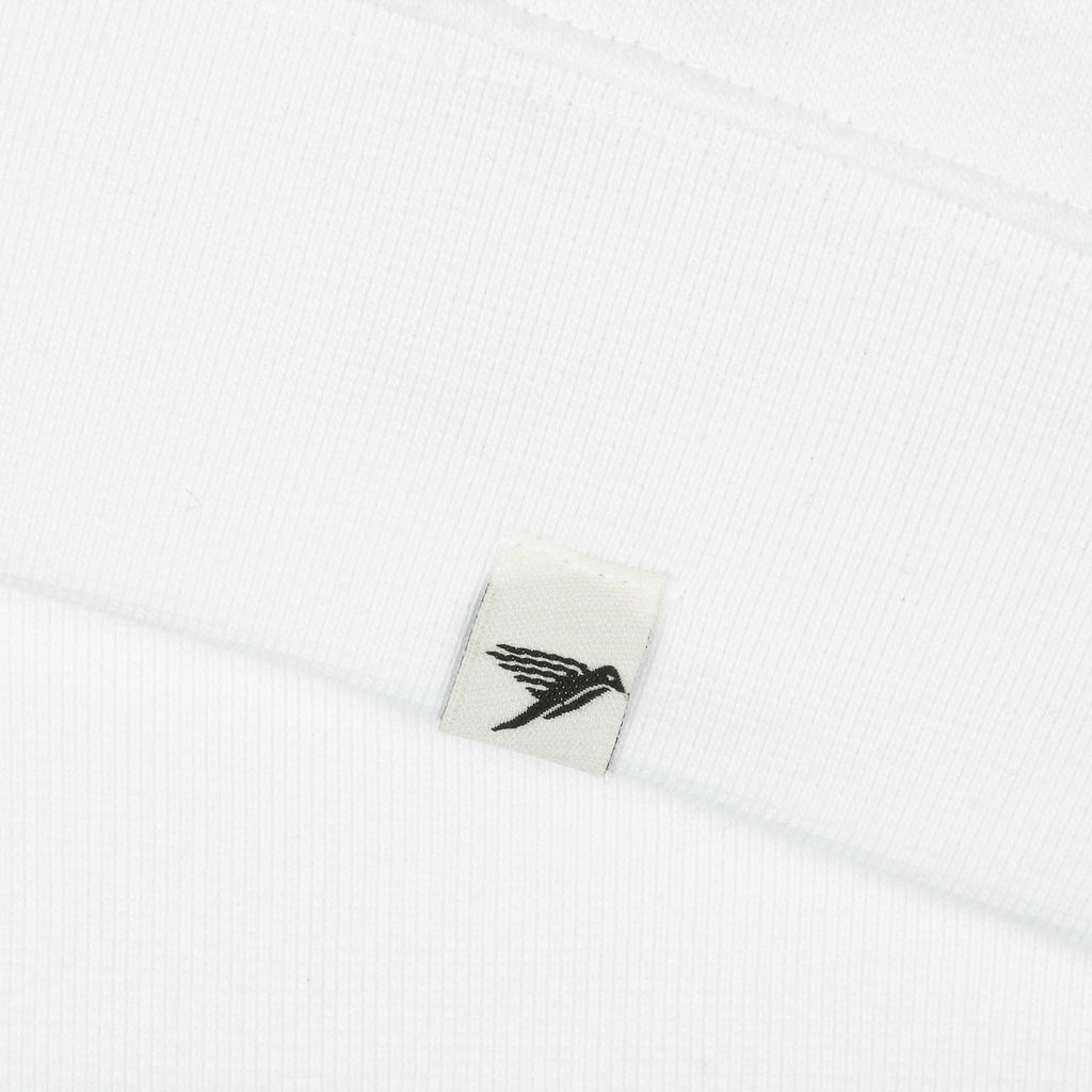 Silverstick Mens Nevis Organic Cotton Quarter Zip Sweat White Hem Label