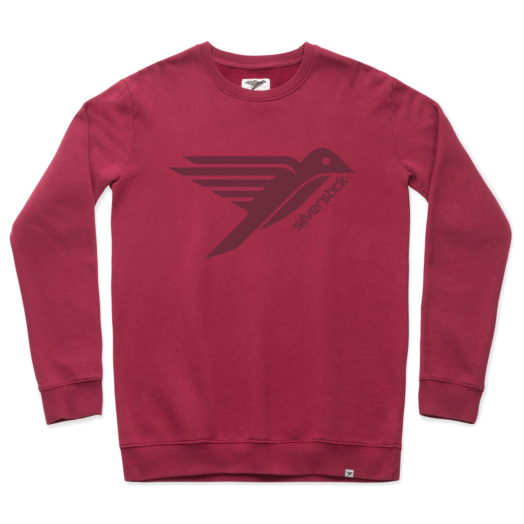 silverstick womens organic cotton sweat arugam logo beaujolais