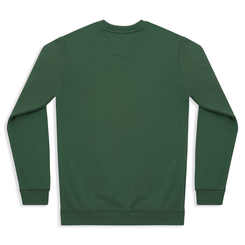 silverstick womens organic cotton sweat arugam logo greener pastures back