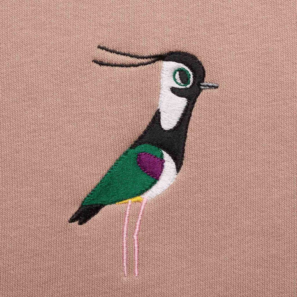 Silverstick mens matt sewell lapwing organic cotton sweat embroidery