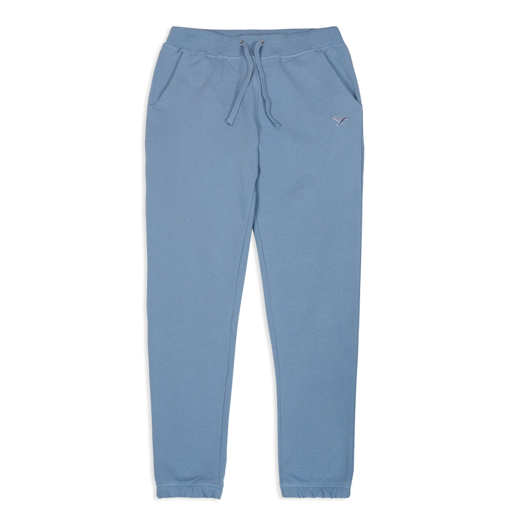 silverstick mens organic cotton sweatpant johnson faded denim front