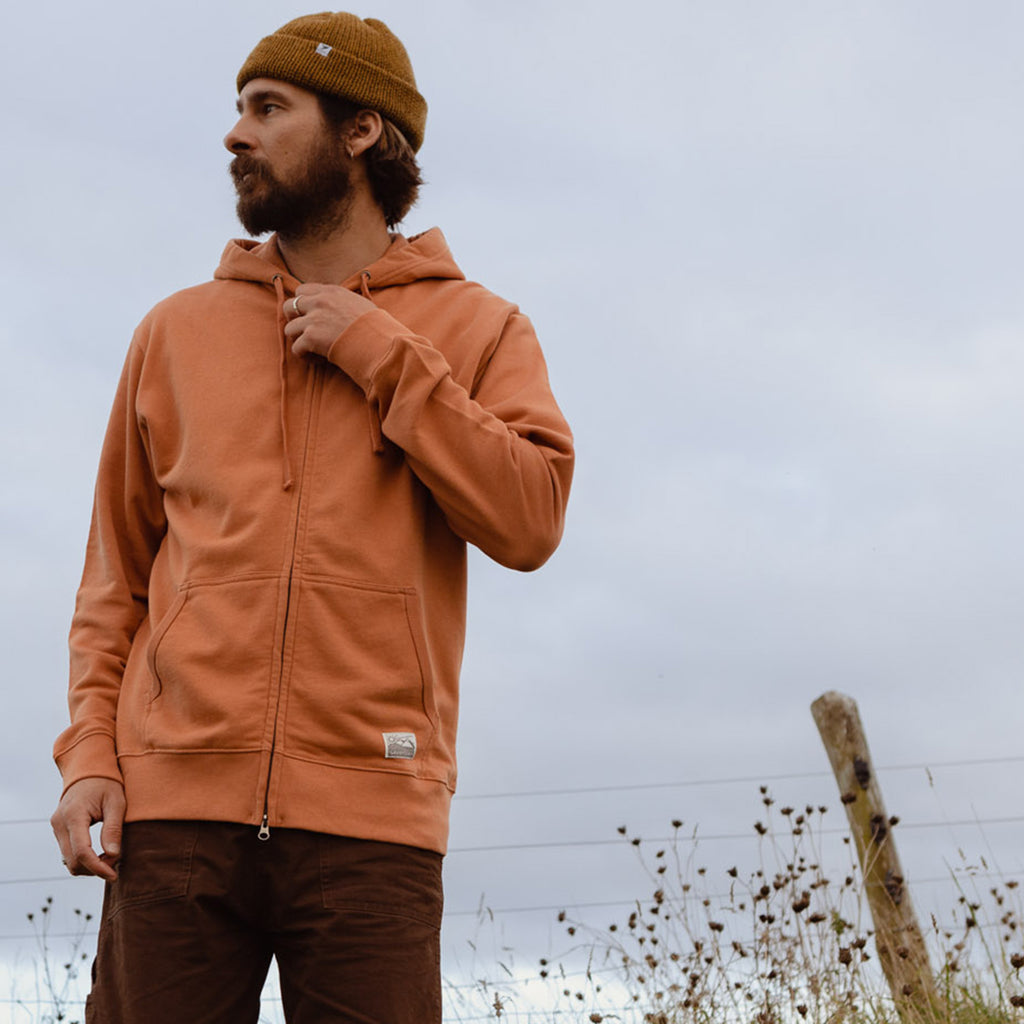 silverstick mens organic cotton tobias zip hoodie pheasant adventure