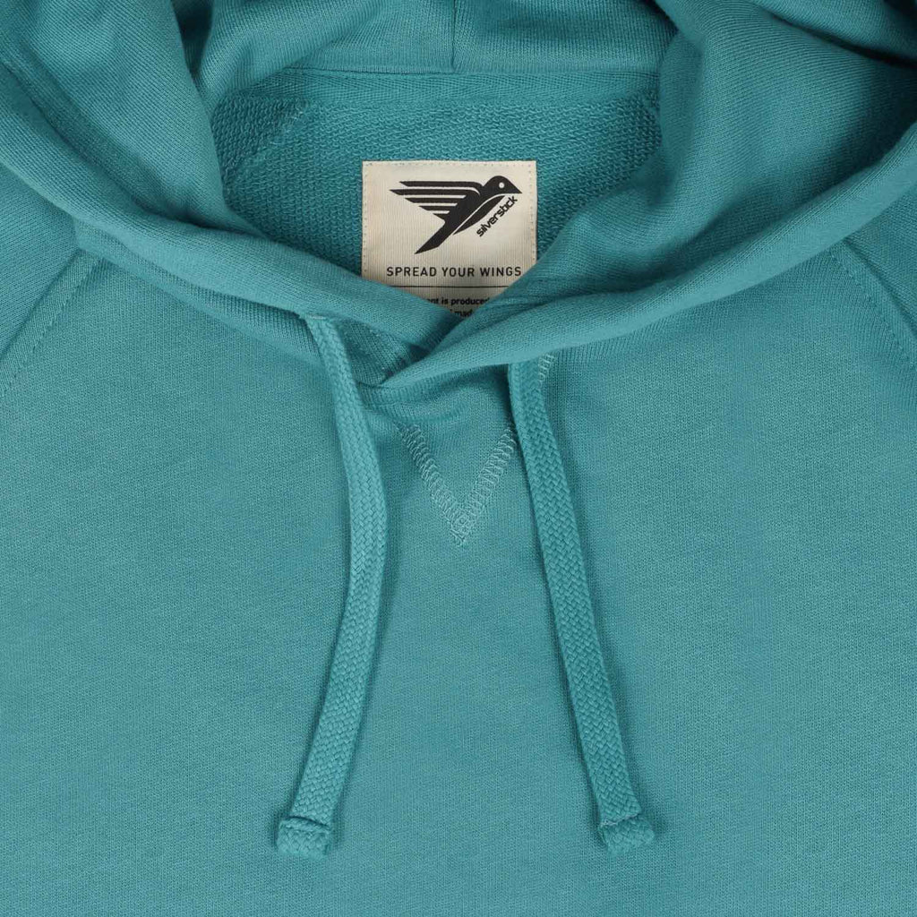 Silverstick Weber Mens Organic Cotton Hoodie Brittany Blue Label