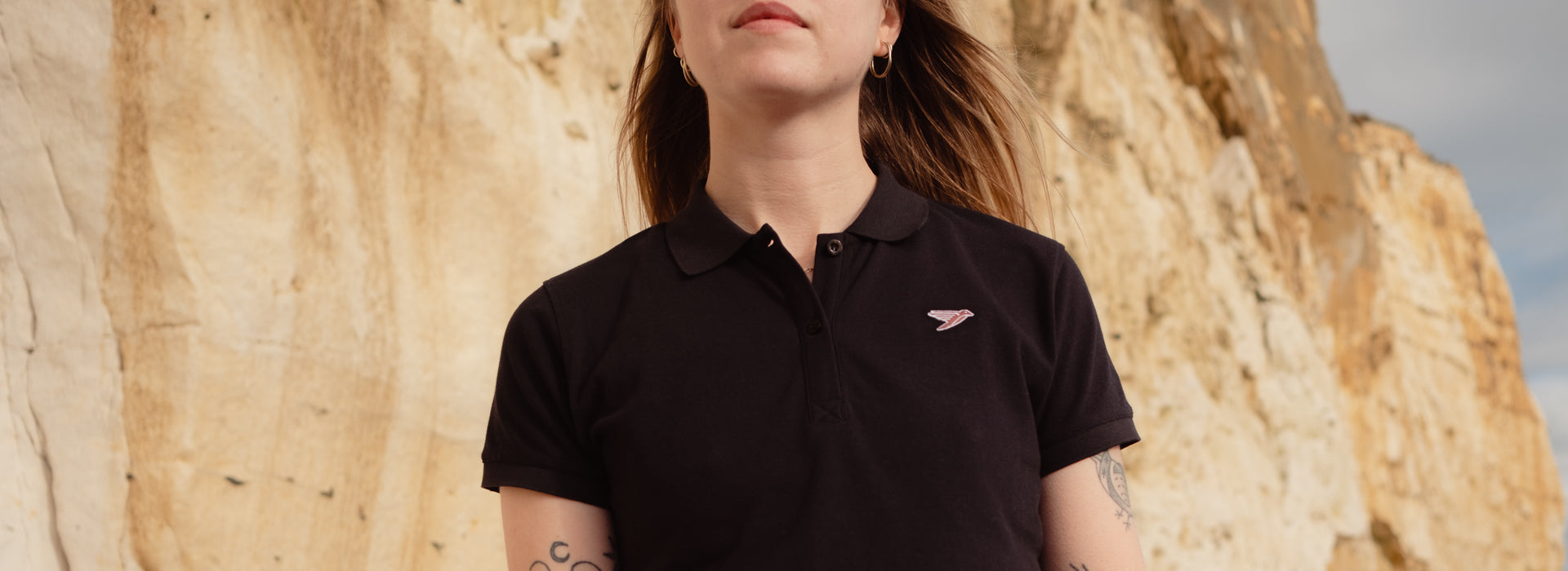 women's organic cotton polo shirts