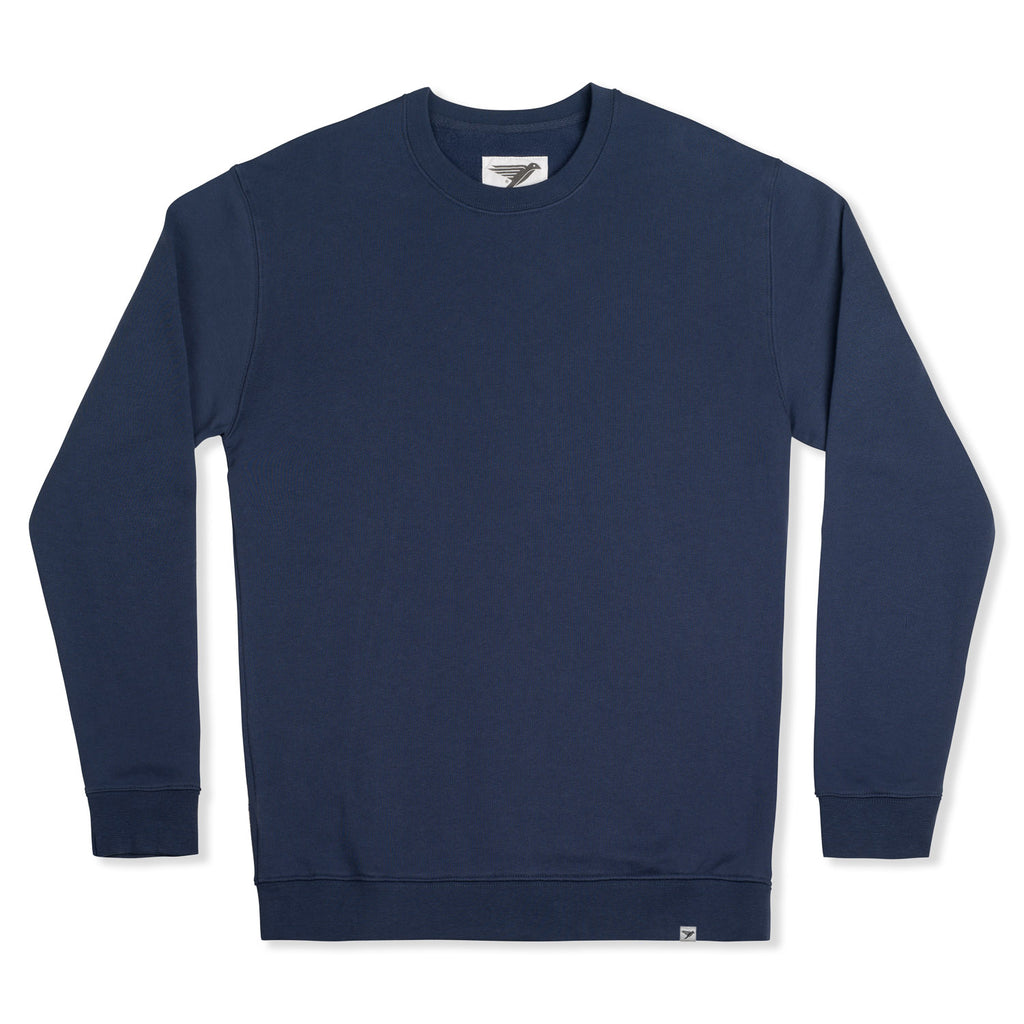 silverstick mens organic cotton sweat arugam navy front