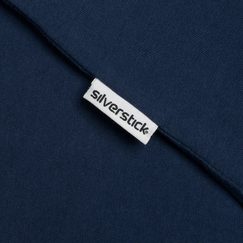 logo left chest organic cotton tee