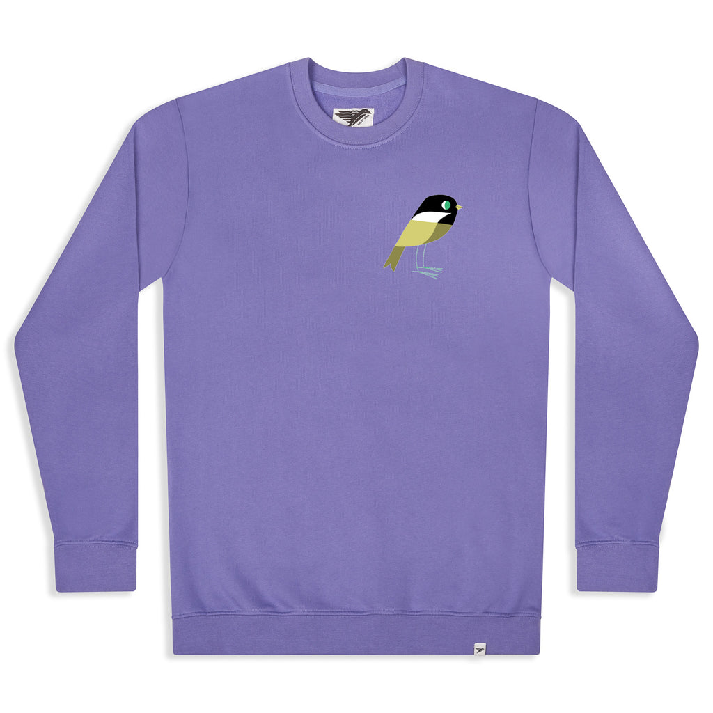 Silverstick womens matt sewell willow tit organic cotton sweat