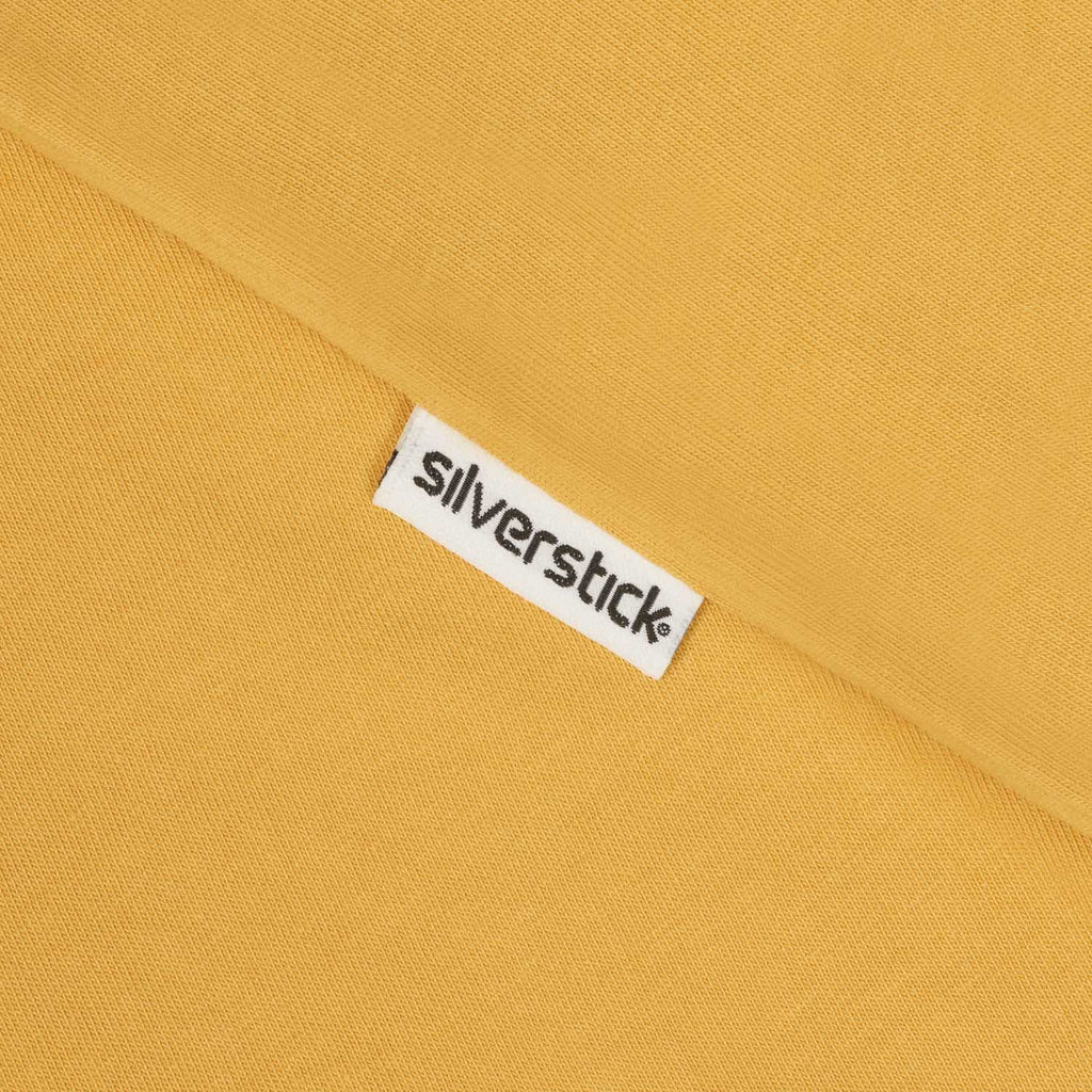 silverstick womens adventure organic cotton t shirt boxy maize side label
